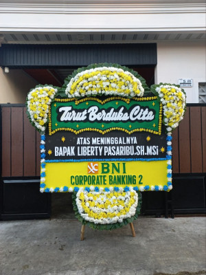 Papan Bunga Duka di Tanjungtebat