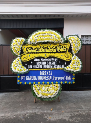 Papan Bunga Duka di Tanjungtebat