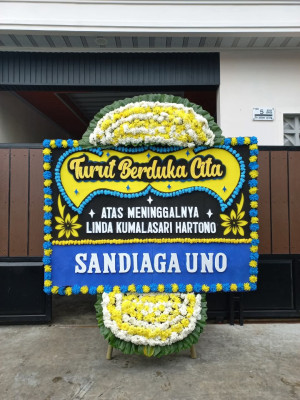 Papan Bunga Duka di Tanjungtebat