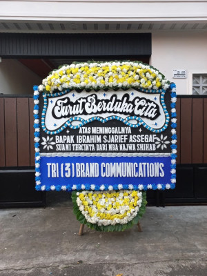 Papan Bunga Duka di Tanjungtebat